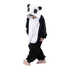 Panda Kigurumi For Children Kids Onesies Pajamas Cosplay Costume Clothing For Halloween Carnival New Year Party 2024 - buy cheap