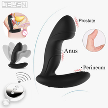 Wireless Remote Control Prostate Massage Vibrator for Men Anal Butt Plug Male Masturbator Vibrator Anal Sex  Erotic Toys 2024 - buy cheap