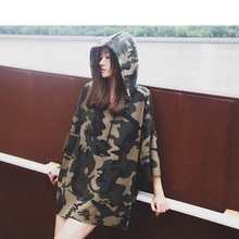 Harajuku Hoodies  Korean Fashion Camouflage Sweatshirt Women Thin Hoodies 2018 Jumper Tops  Oversized Pullover  TA884 2024 - buy cheap