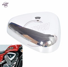 1 Pcs Chrome Motorcycle Air Cleaner Filter Housing Cover case for Honda Shadow VT600 VLX 600 STEED400 1988-1998 2024 - buy cheap