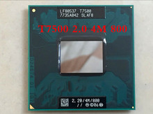 Двухъядерный процессор для ноутбука T7500 7500 2,2G/4M/800, чипсет 965 2024 - купить недорого