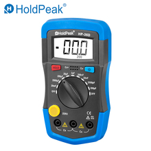 HoldPeak-Medidor de captación de HP-36D, capacitador Manual de mano, 1999 recuentos, LCD electrónico, multímetro 2024 - compra barato