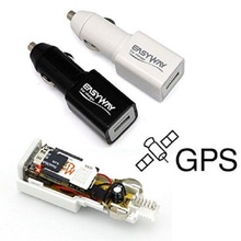 GPS tracker Car Charger Real Time Tracker Tracking Device Mini Portable Locator Car Tracker GPS GSM Gprs --white 2024 - buy cheap