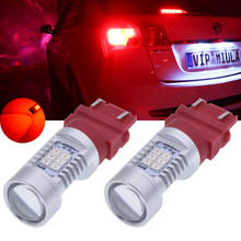 2pcs T25 Led 3157 Base Led Lamps For Cars Brake Stop Lights Amber White Red 3057A 3155 3157 3157A 3157NA 3357 3357A 3454NA 3457 2024 - buy cheap