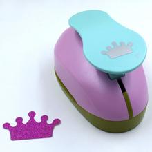 1.3cm-7.2cm crown shape craft punch children manual DIY hole punches cortador de papel de scrapbook EVA foam punch paper punch 2024 - buy cheap