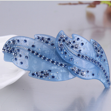 Vintage Feather With Rhinestone Hair Clips For Women Girls Hair Accessories French Hair Barrettes Hairpins Acetate Hair Clips 2024 - buy cheap
