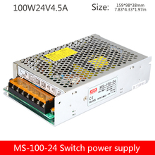 MS-100W-24V4.5A 12V8.3A 5V20A Mini Transformer DC LED Small Volume Switching Power Supply Ultra-thin 2024 - buy cheap