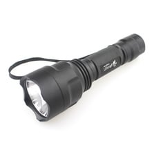 U-F C8 1xCREE XP-L V5 2000lm Cold White Light SMO OP LED Flashlight (1 x 18650) 2024 - buy cheap