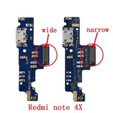 Original NEW Dock Connector USB Charger Microphone Module Flex Cable For Xiaomi Redmi Note 4x Charging Port Replacement Parts 2024 - buy cheap