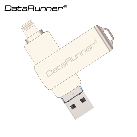 DataRunner 3 in 1 OTG Pen Drive Rotation Usb Flash Drive 8gb 16gb 32gb 64gb 128gb cle Usb 3.0 Pendrive Usb Stick Flash Disk 2022 - buy cheap