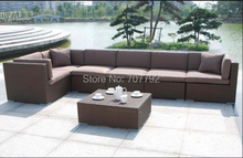 New design outdoor sectional corner furniture rattan sofa set 2024 - buy cheap