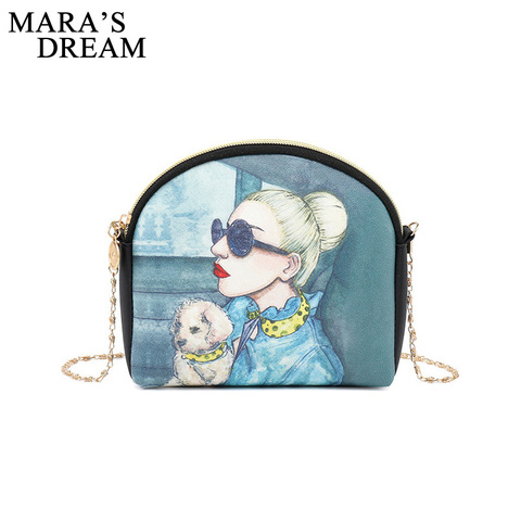 Mara's Dream Shell Bag Women PU Leather Handbags Fashion Women Messenger Crossbody Bags Bolsa Feminina Shoulder Bags Girls Bag 2022 - buy cheap