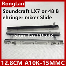 [BELLA]Special fader Soundcraft LX7 or 48 Behringer mixer Slide Potentiometer 12.8cm 128mm A10K 15MMC--10PCS/LOT 2024 - buy cheap