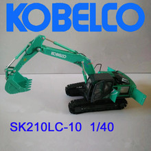 Collectible Diecast Toy Model Gift 1:40 Kobelco SK210LC-10 Hydraulic Excavator Engineering Machinery Toy for Decoration 2024 - buy cheap