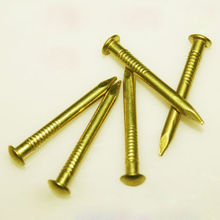 50pcs M1.2 M1.4 M1.6 Brass plating nail round head furniture hinge antique drum nails M1.4 2024 - buy cheap