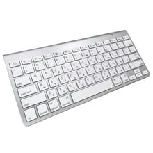 Teclado hebraico bluetooth para ios e android, tesoura para teclado sem fio ultra fino com bluetooth, para ios e win 2024 - compre barato