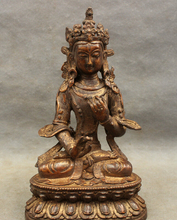 USPS a EE. UU. S1197 9 "Tíbet bronce budismo 7 ojos blanco Tara diosa estatua Maitreya Buda Joss 2024 - compra barato