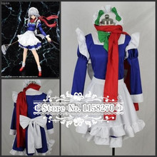 Touhou Project Sakuya Izayoi Cosplay Costume 2024 - buy cheap