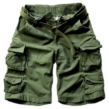 Men Shorts Masculino Camouflage Cargo Military Shorts Men Cotton Loose Shorts Men Army Short Pants Casual 2024 - buy cheap