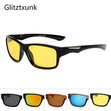 Glitztxunk Polarized Sunglasses Men's 2019 Driving Shades Male Sun Glasses For Men Retro Cheap Luxury Women Brand Designer Gafas 2024 - buy cheap