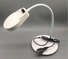 Регулируемый USB питание с 3x/10x увеличительное стекло 10 Вт Уход за глазами LED зажим свет стол 26 светодиодов лампа для чтения яркость 2024 - купить недорого
