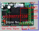 Novo sistema de controle remoto sem fio dc 12v 10a 4ch código de aprendizagem rf transmissor e sistema receptor - foto 2026