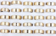 Wholesale Bulk Lots 120Pcs Fahion Men's Gothic Gold English Scriptures Cross Stainless Steel Rings Christian Xmas Gift Free 2024 - buy cheap