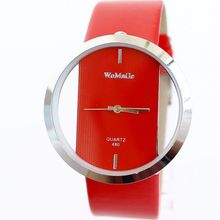 2016 Fashion Brand Clock Fashion Women Dress Watches Black Pu Leather quartz Watch Casual Ladies Watches Men Unisex reloj mujer 2024 - buy cheap