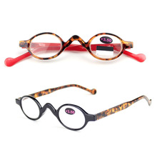 2018 маленькие круглые мужские и женские очки для чтения пресбиопические очки винтажные леопардовые очки оправа круглые очки для чтения NX 2024 - купить недорого