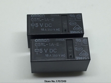 Free shipping new original relay 10pcs/lot G5RL-1A-E-5VDC G5RL-1A-E-DC5V G5RL-1A-E-5V  G5RL-1A-E  5VDC  16A  6Pin 2024 - buy cheap