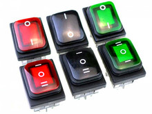 Водонепроницаемый 4-контактный/6-контактный клавишный переключатель, 1 шт., блокировка положения 2/3, 16 А/250 В/20 А, 125 в, RL2 2024 - купить недорого