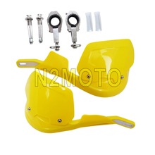 Guardabarros de mano para Motocross, accesorio de color amarillo para barra gruesa, de 1 a 1/8 pulgadas, 28MM, para Honda, Yamaha, Suzuki, Dual Sport 2024 - compra barato