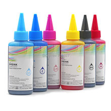 Tinta de recarga para impresora de inyección, 6X, 100ml, para HP363, HP 363, Photosmart 3210, 3210xi, 3213, 3310, 3310xi, 3313, 8230, 8238, 8250 2024 - compra barato