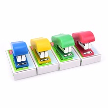 Mini Paper Stapler Binding Binder Staplers Office Stationery Metal&Plastic Practical Manual Staple 6 Styles 2024 - buy cheap