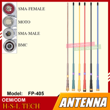 BNC/SMA Walkie Talkie Soft Antenna Dual Band VHF/UHF 144/430MHz High Gain Antenna Flexible Spring For Kenwood Baofeng TYT Puxing 2024 - buy cheap