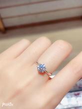 sparkling moissanite gem ring for women fine jewelry gift 925 sterling silver shiny better than diamond engagement ring wedding 2024 - buy cheap