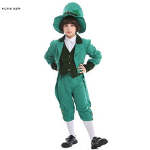 Fantasia de mágico ecológico infantil, traje para meninos, dia das bruxas, cosplay, fantasia de fada da tailândia, para festas de carnaval 2024 - compre barato