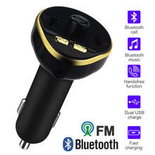 Bluetooth Car Kit FM Transmitter Wireless Radio Adapter USB Charger Mp3 Player Car Styling Dropshipping 2024 - buy cheap