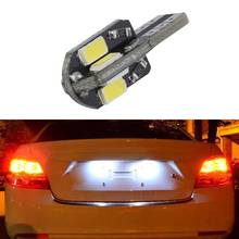 1x super bright License plate Light No Error T10 5730SMD LED For Chevrolet Cruze Camaro Captiva 2024 - buy cheap