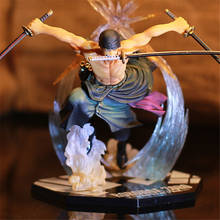 Anime Ronoa Zoro Ghost 3D2Y Three-knife Ghost Cut Ver. Sauron PVC Action Collection Figure Model Gift Luffy 21cm 2024 - buy cheap