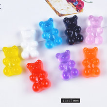 12 Uds simulado oso caramelo polímero Baba caja de juguete para los niños encantos de arcilla de modelado de bricolaje accesorios de arcilla de moldear para niños regalo 2024 - compra barato