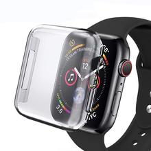 Ультратонкий жесткий экран для ПК Защитный чехол для Apple Watch Series 5/4/3/2 Крышка Shell Защитная рамка для iWatch 42 38mm 44 40mm 2024 - купить недорого