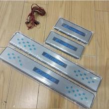 With Blue LED light High quality stainless steel Scuff Plate/Door Sill For2013--2018 Ford Ecosport Ecosport led 2024 - buy cheap