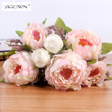 JAROWN 7 Heads/Bunch New.Silk / Simulation / Artificial flower Peony flower bouquet for wedding table accessory home decoration 2024 - buy cheap