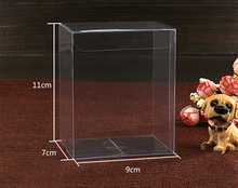 30pcs 7*9*11cm clear plastic pvc box packing boxes for gifts/chocolate/candy/cosmetic/cake/crafts square transparent pvc Box 2024 - buy cheap