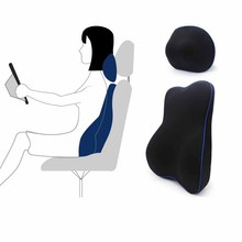 Cojín ortopédico de espuma viscoelástica para asiento de coche, estera de masaje para SILLA, cojín trasero, almohada de cuello, terapia Callipygian 2024 - compra barato