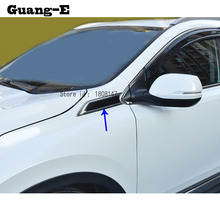 For Honda CRV CR-V 2017 2018 2019 2020 car sticker Auto Accessorie external Front Machine Side Fender Vent Air Outlet parts 2pcs 2024 - buy cheap