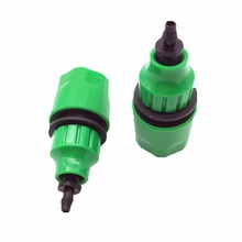 Conector de acoplamento rápido para mangueira de jardim, 50 peças de 1/2 "conector de 1/4 'farpado irrigação por gotejamento irrigação 2024 - compre barato