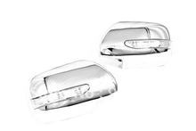 High Quality Chrome Mirror Cover With LED Side Blinker (Oval) for Toyota Hiace 05-09 free shipping 2024 - buy cheap
