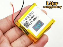 Recarregável Li-ion 3.7 V Célula de bateria de polímero de lítio 404045 044045 800 mah Com PCB Para MP3 MP4 MP5 Poder GPS banco Câmera DVD 2024 - compre barato